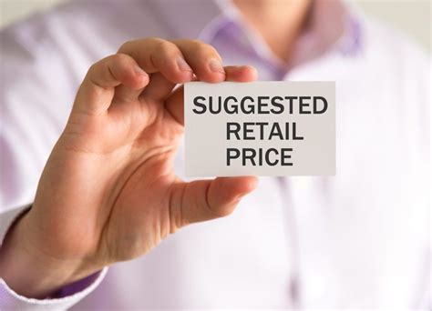 SUGGESTED RETAIL PRICE .